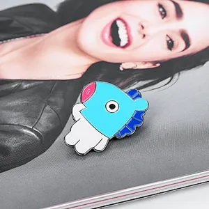 Hot sale BTS Kpop metal enamel pin badge