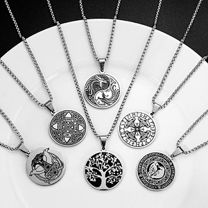 New Hip-hop Titanium Steel Necklace Nightclub BF Necklaces