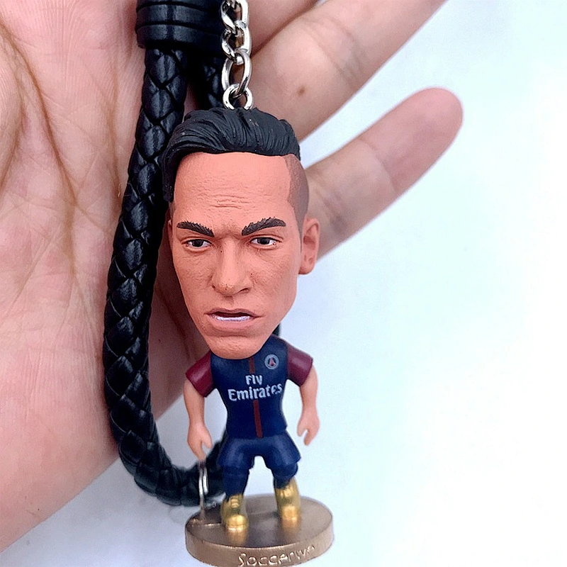 Vivid 3D Keychains Football Keychain Figurine