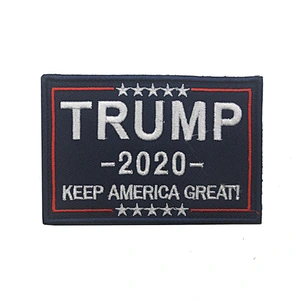 Trump 2020 American reselect embroidered patches shoulder badge