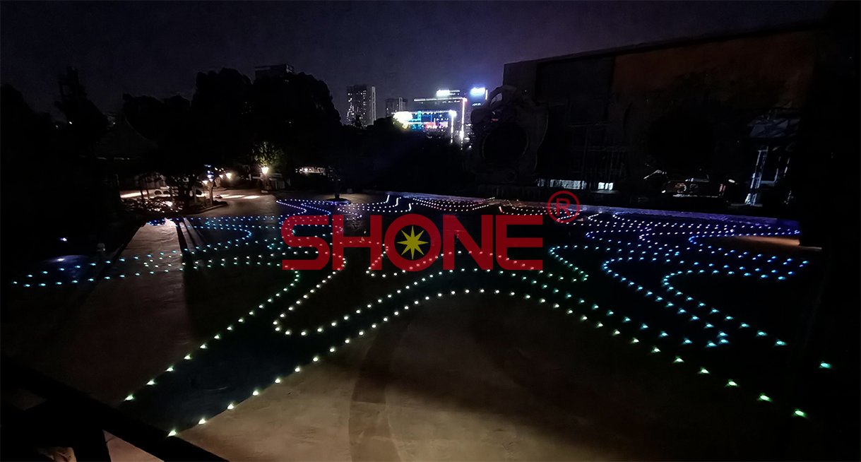 Guangzhou Chimelong paradise - LED brick light - Shone Lighting