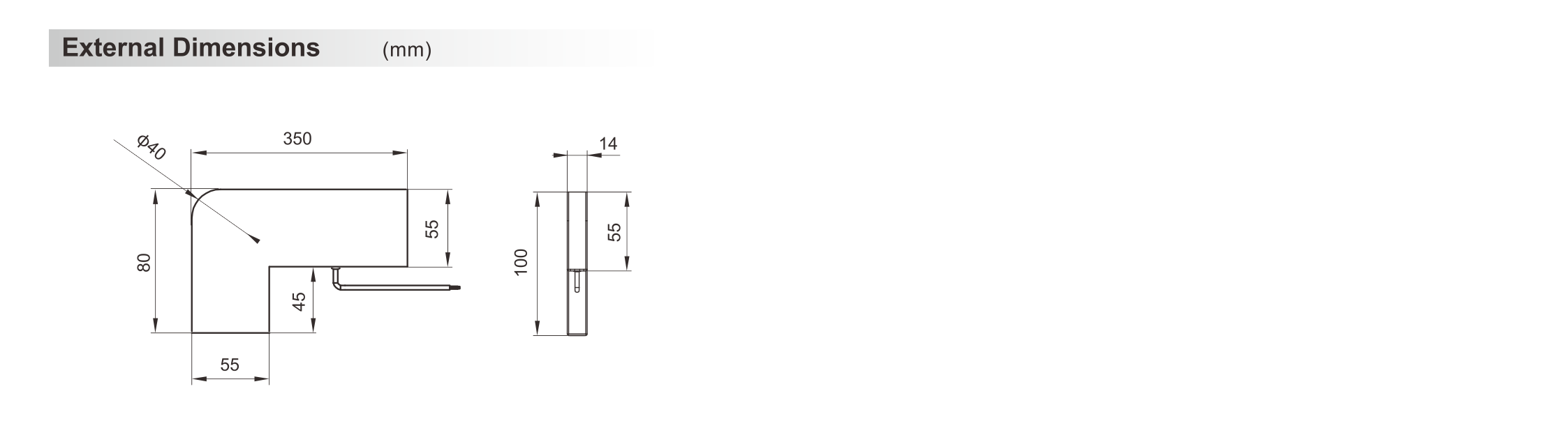 Ultra-narrow Linear LED Brick - LED brick light - Shone Lighting