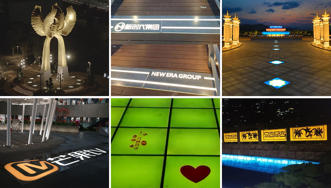 LED Floor Tiles - Landscape Lighting - Shone Lighting