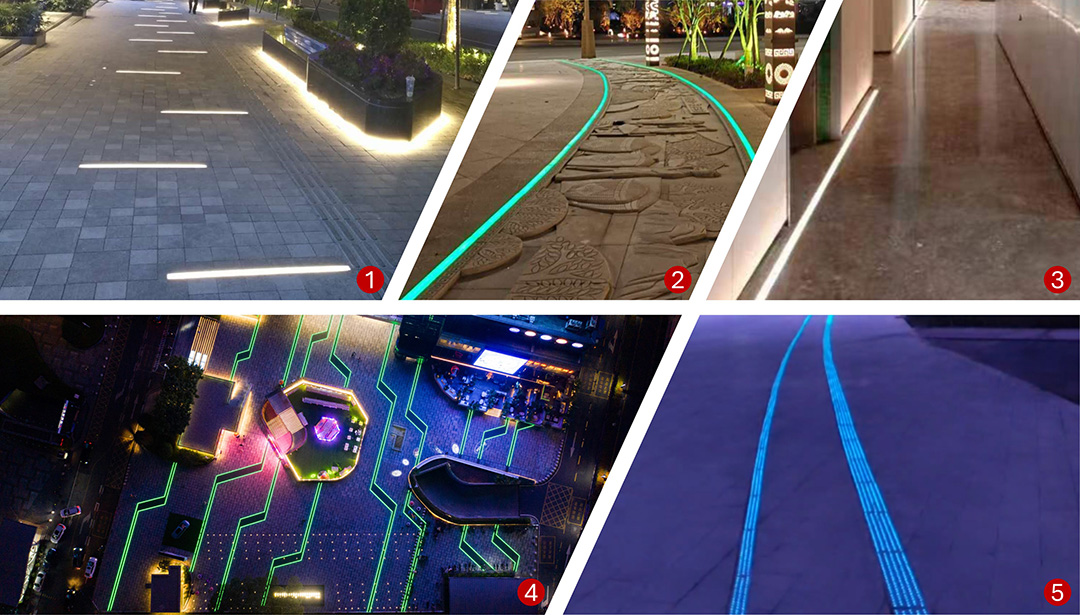 Rectangular LED Brick Lights - Shone Lighting