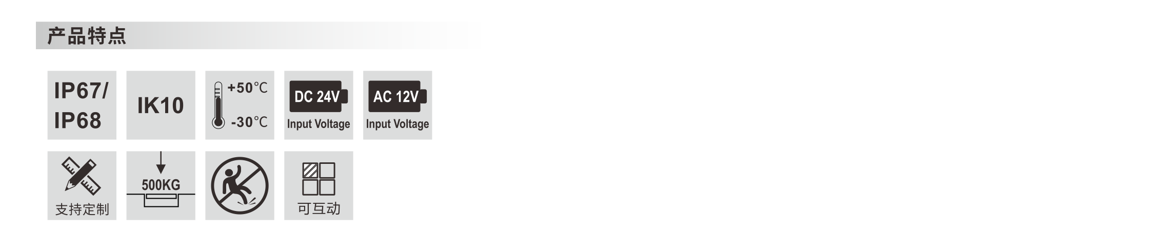 发光砖 φ600x55mm - 广东先朗照明有限公司