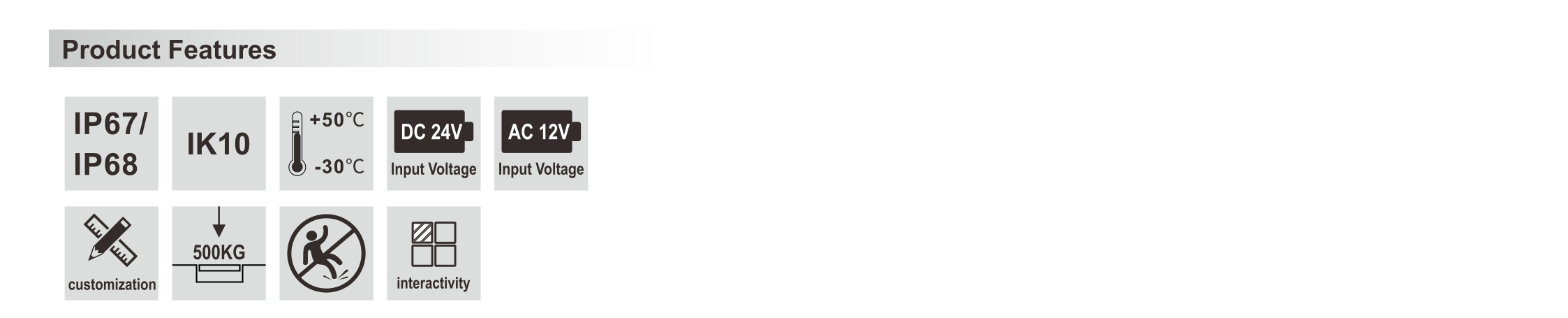 LED Brick φ300x55mm - LED brick light - Shone Lighting
