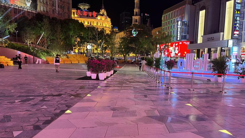 Urban Renewal Project - SHONE LED Floor Tiles