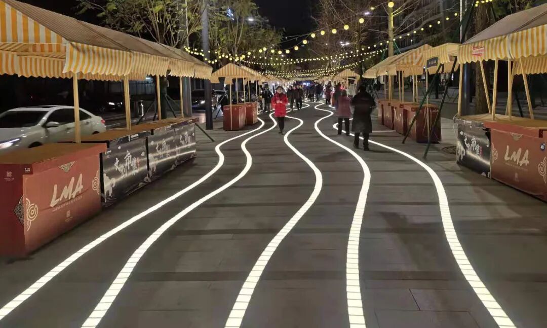 LED Floor Tiles - Shone Lighting