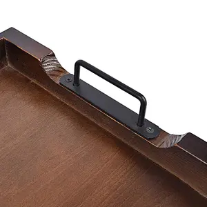 Wooden tray rustic tray Wooden Serving Trays Wooden Trays For Decoration Wood Dinner Plate Tray Bread