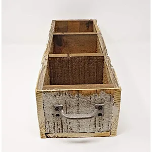 Wooden planter crate Elevated Raised Garden Bed Planter Box,rustic,