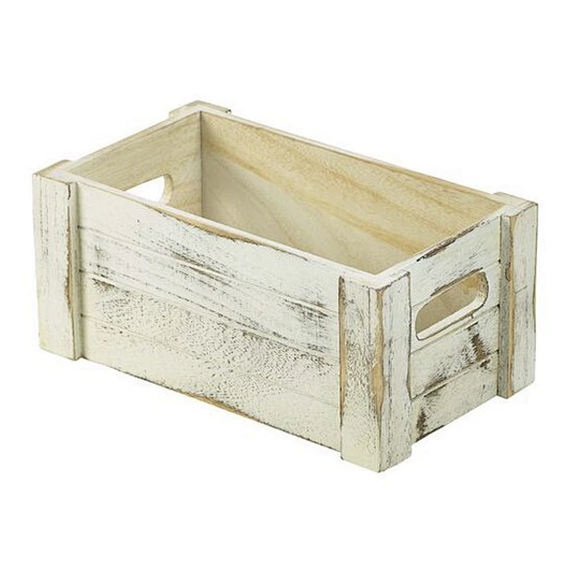 Wooden Crate Box White Wash wooden wine crate  unfinished wood crates wholesale  wooden storage crates