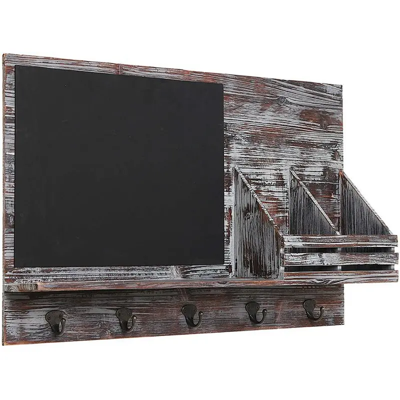 Mail holder and coat key rack wall shelf corner wall shelves wall mount corner shelves