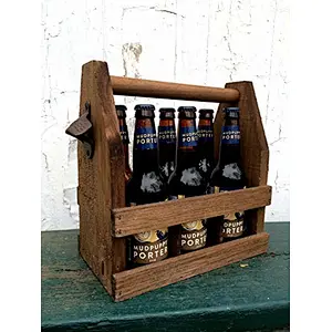 Christmas Rustic Bottle Carrier
