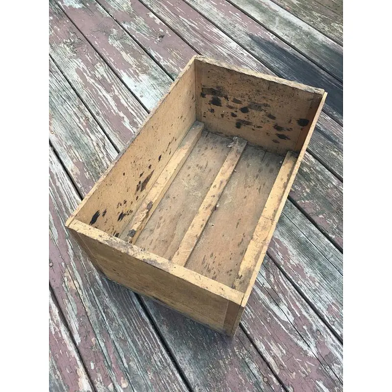 Rustic personalized customized cheaper Antique  storage tool  books wooden  box crates of country vintage fruit