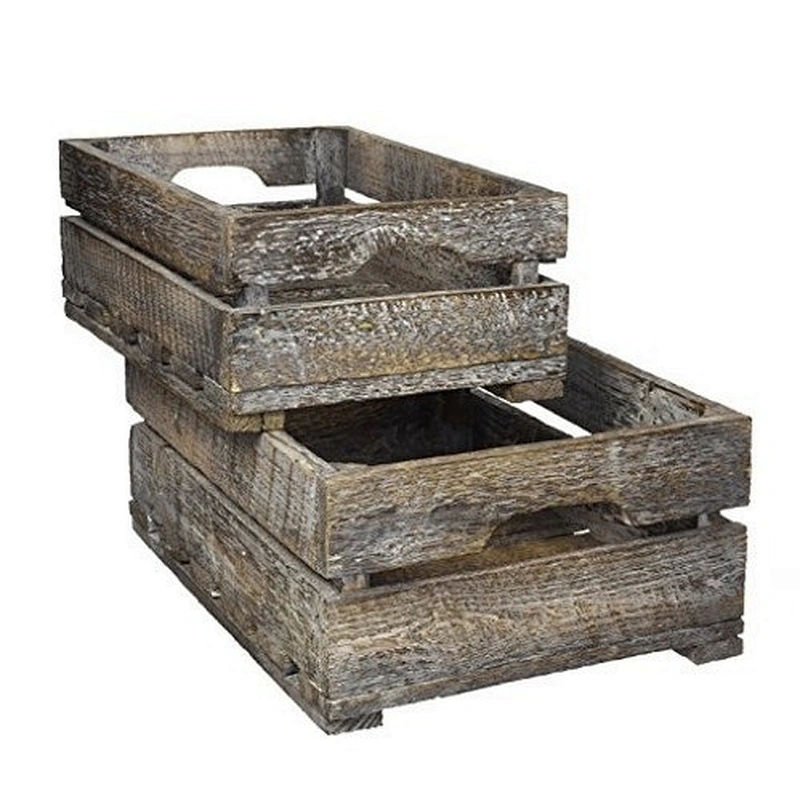 Hot-selling farmhouse decoration,carrier industrial apple crate