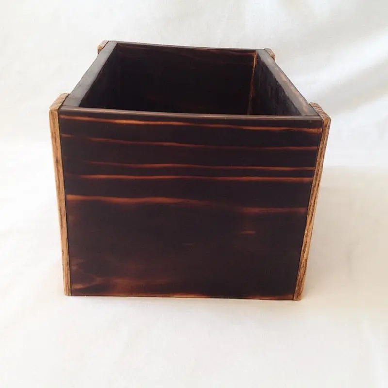 Wooden Decorative Storage Box with An All Natural Finish