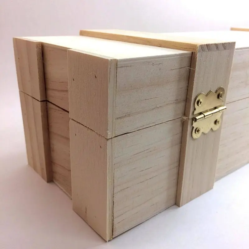 Custom Rustic Wood Storage Box wine bottle rack