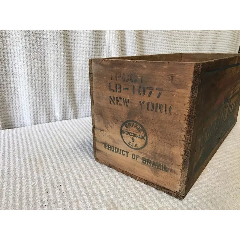 Rustic Wooden box cheap wooden wine crates vintage kitchen Decor wooden storage crates