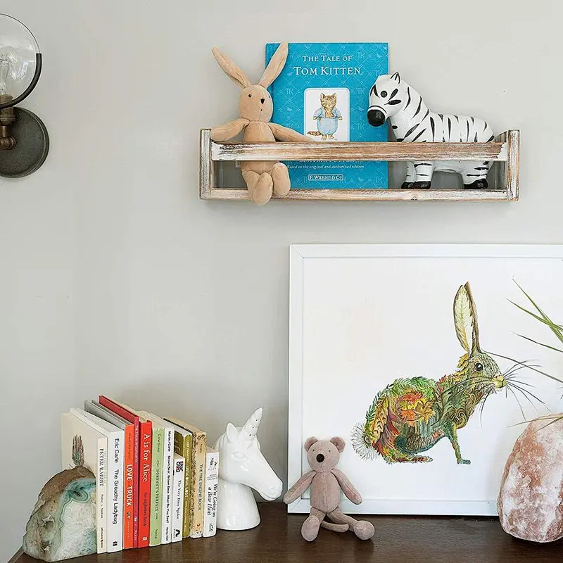 Rustic wood floating wall shelves wall shelves for bedroom wood shelves for the kitchen wall