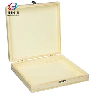 Handmade wooden box wooden wedding card box wood jewelry box custom logo