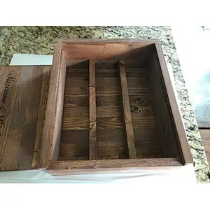 Personalized Wine Box 3 bottle,Personalized Whiskey Box, sliding lid wooden Wine Box