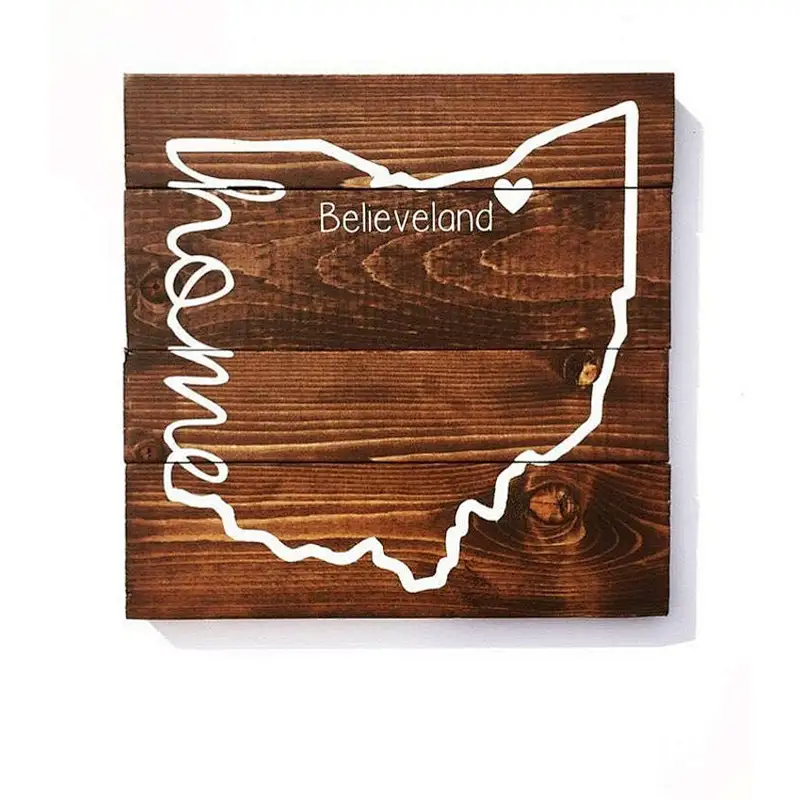 Rustic Custom Blank wood sign unfinished wood sign supplies make your own State Home Sign
