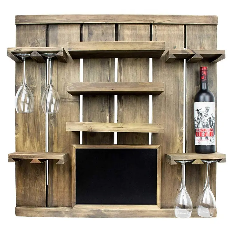 Wood shelves for the kitchen wall rustic wood floating wall shelves home decor wall shelf
