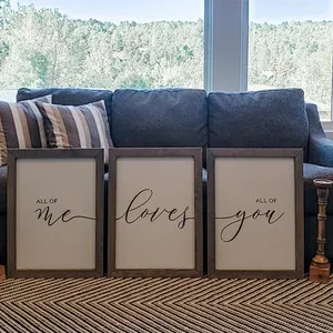 Hot sale Farmhouse Sign Home Decor Gift Custom Sign Custom Living Room Gallery Wall Signs
