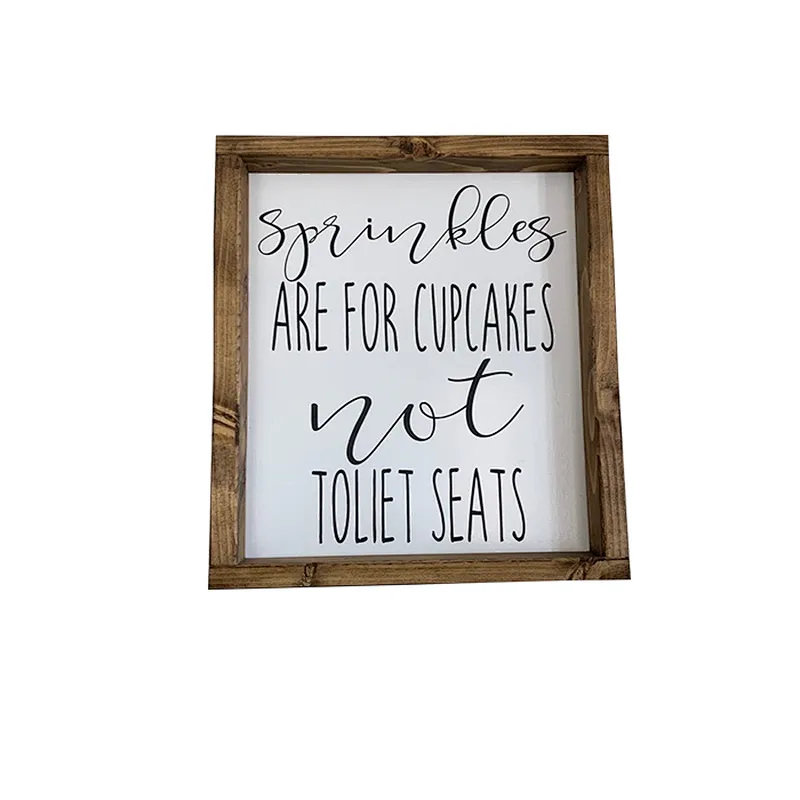 Rustic Blank wood sign unfinished wood sign supplies make your own Kids Bathroom Sign