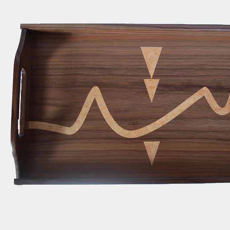 New Wood  Tray, rustic wooden tray for food