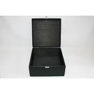 Small wooden carved gift box jewelry organizer wood storage box natural wooden box