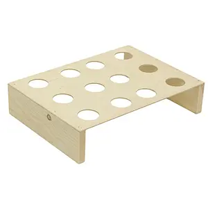 Cupcake Wood Crate Divided Insert Unfinished (12-Count)