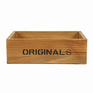 Wood Planter Box - Wooden Flower Pot Fleshy Succulent Planting Box Multifunctional and Exquisite Garden Flower Plant Pot Planter