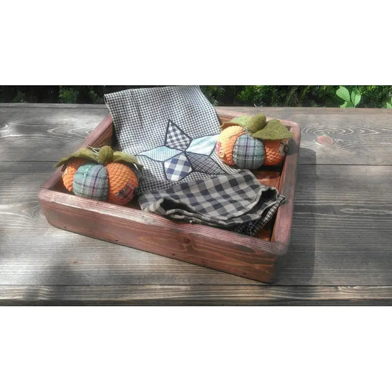 Hand Made American Walnut Stained TrayUnfini shed Wood TraysWood Serving TraylWooden Ottoman TrayServing Tray Storage Tray