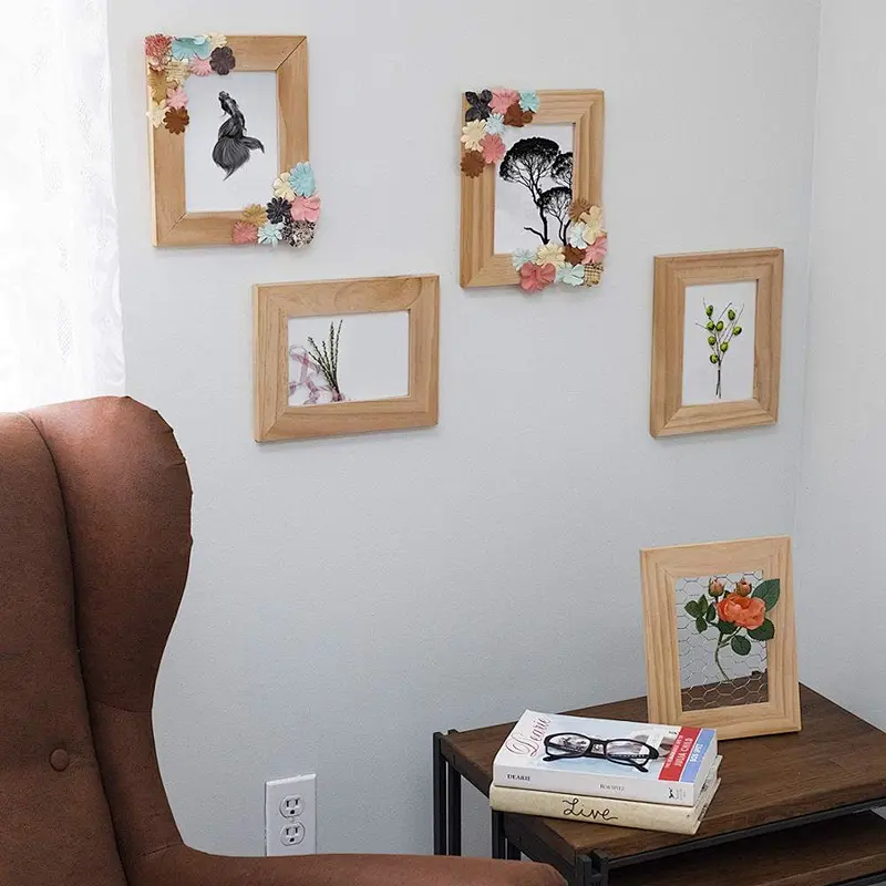 rustic customize  wood wooden sign blanks with saying  cheaper wholesale home decoration Picture Frames Crafting