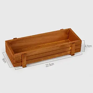Rectangle Wooden Garden Planter Window Box