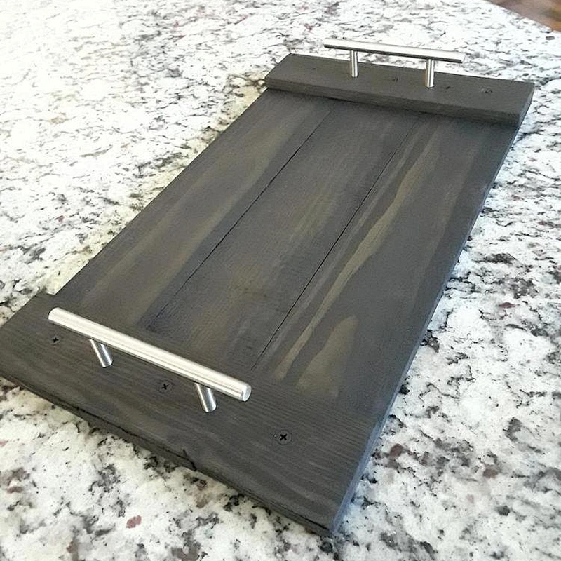 Farmhouse Rustic Tray, Ottoman tray, Serving Tray