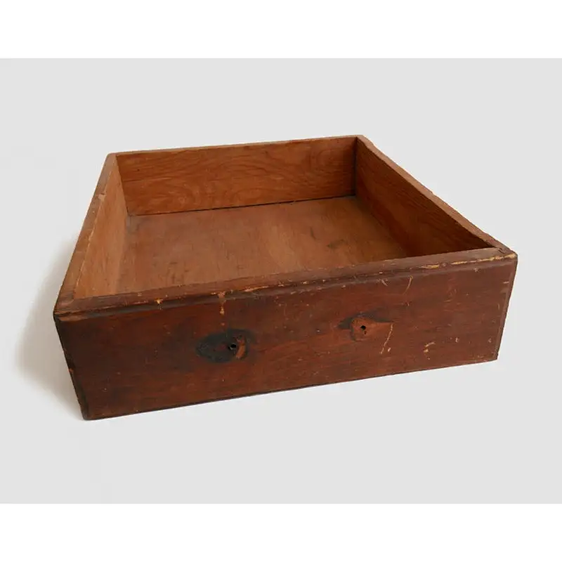 Aged home decoration old wooden box set