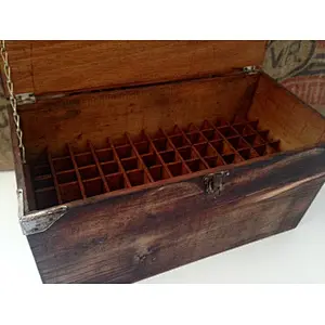 Rustic keepsake with lock personalized customized practical tool  unfinished wholesale antique  grated suitcase with wooden box