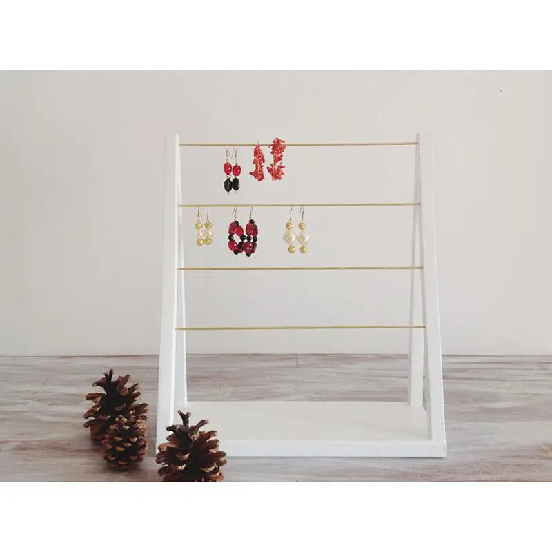 display for craftshow earring necklace bracelet holder gift for her with  Wall-mounted Rack