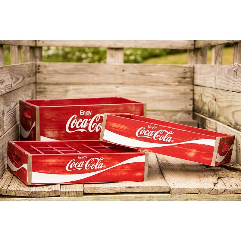Solid Wood Crate Christmas Fashion Gift