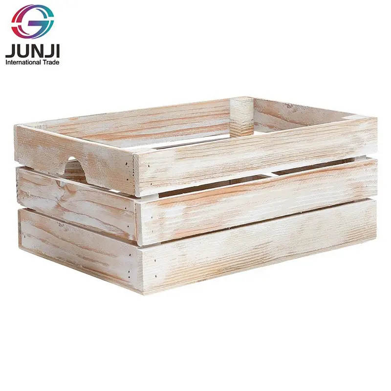 Rustic Wood Storage Crate for vegetables  Customized wooden crate Boxes