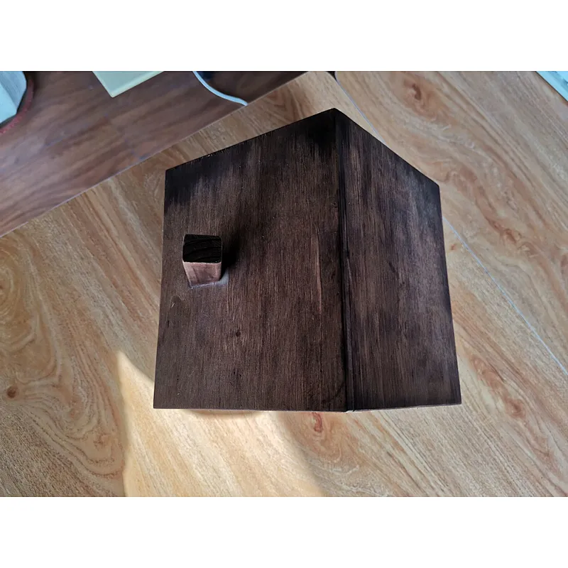 JUNJI Best Bird House Wood New Cedar Wooden Decorative Birdhouse Hanging Nest Rustic