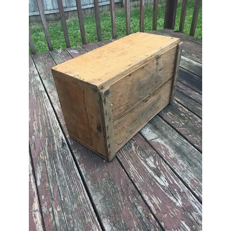 Rustic personalized customized cheaper Antique  storage tool  books wooden  box crates of country vintage fruit