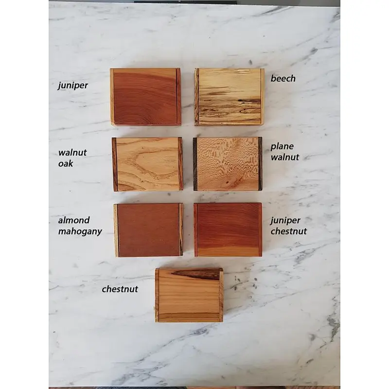 Rustic delicate small handiwork unfinished wholesale Wooden cigarette box