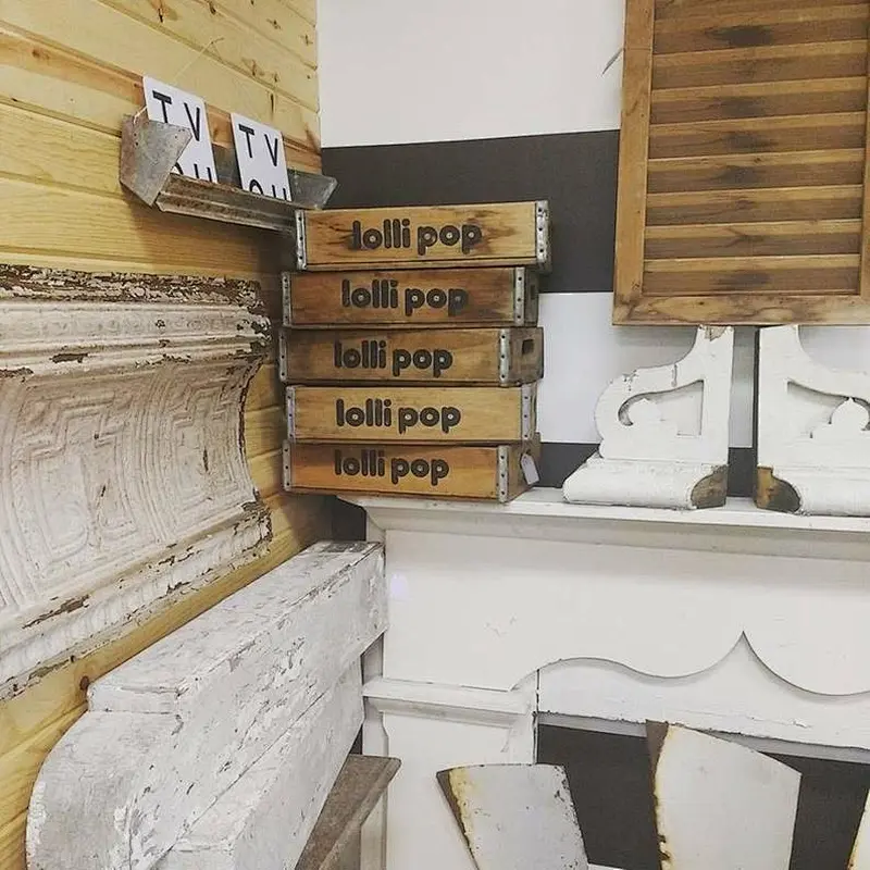 Lollipop Vintage Soda Crate Storage Box wooden crates custom wood crate storage unfinished wood crates wholesale