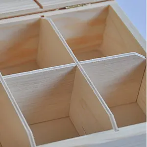 Custom wooden gift box small wooden  jewelry box handmade wooden box