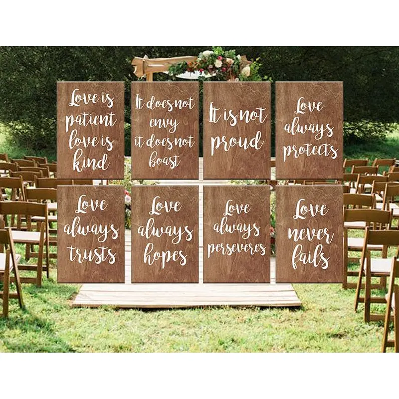 Sale custom Wedding Aisle Signs Rustic Wedding Ceremony Decor Wedding Decor pallet wood sign