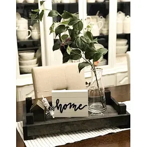 Huge Wood Stand Modern Farmhouse Decor Wooden Tray Serving Wholesale Wood Trays Wood Veneer Bed Tray Wooden Ottoman Tray