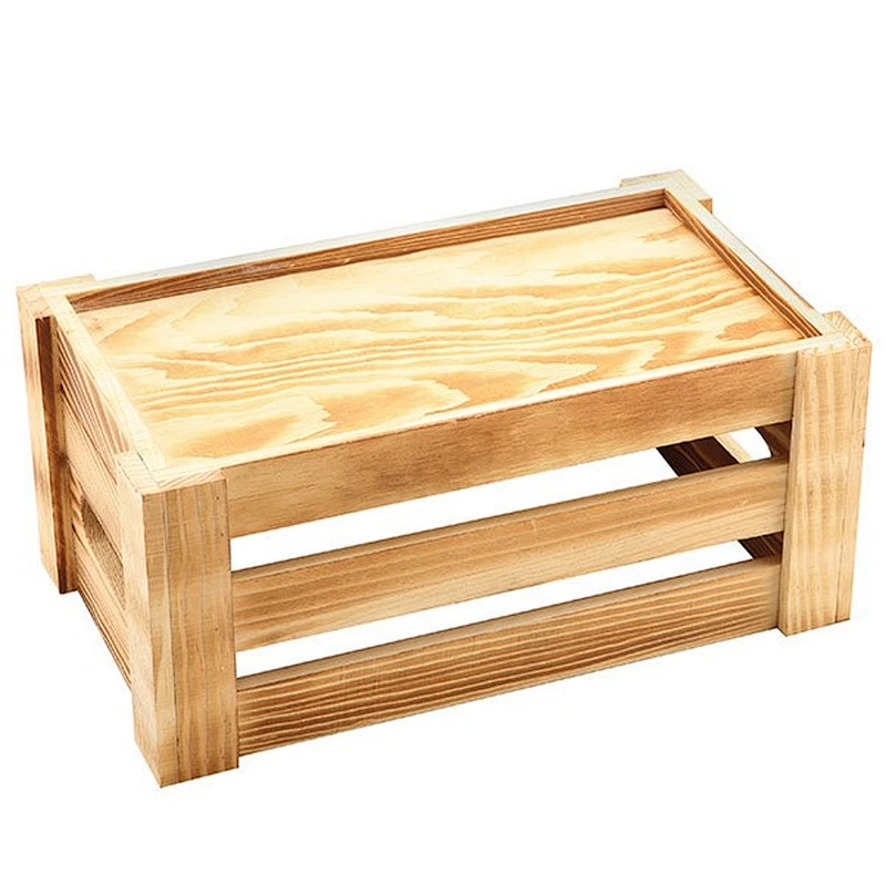 Genware Wooden Crate Box for Apple